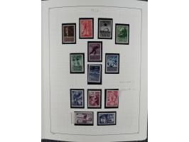 1938/54, mint never hinged/unused and used collection with covers, some better sets and items with souvenir sheets Mi.-Nr. Bl