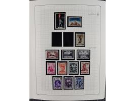 1938/54, mint never hinged/unused and used collection with covers, some better sets and items with souvenir sheets Mi.-Nr. Bl