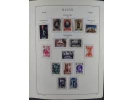 1938/54, mint never hinged/unused and used collection with covers, some better sets and items with souvenir sheets Mi.-Nr. Bl