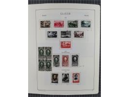 1938/54, mint never hinged/unused and used collection with covers, some better sets and items with souvenir sheets Mi.-Nr. Bl