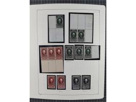 1938/54, mint never hinged/unused and used collection with covers, some better sets and items with souvenir sheets Mi.-Nr. Bl