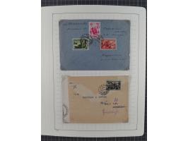 1938/54, mint never hinged/unused and used collection with covers, some better sets and items with souvenir sheets Mi.-Nr. Bl