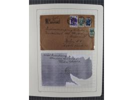 1938/54, mint never hinged/unused and used collection with covers, some better sets and items with souvenir sheets Mi.-Nr. Bl