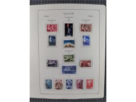 1938/54, mint never hinged/unused and used collection with covers, some better sets and items with souvenir sheets Mi.-Nr. Bl