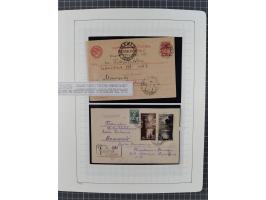 1938/54, mint never hinged/unused and used collection with covers, some better sets and items with souvenir sheets Mi.-Nr. Bl