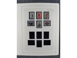 1938/54, mint never hinged/unused and used collection with covers, some better sets and items with souvenir sheets Mi.-Nr. Bl