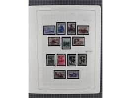 1938/54, mint never hinged/unused and used collection with covers, some better sets and items with souvenir sheets Mi.-Nr. Bl