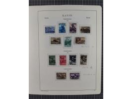 1938/54, mint never hinged/unused and used collection with covers, some better sets and items with souvenir sheets Mi.-Nr. Bl