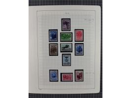 1938/54, mint never hinged/unused and used collection with covers, some better sets and items with souvenir sheets Mi.-Nr. Bl