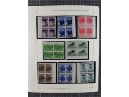 1938/54, mint never hinged/unused and used collection with covers, some better sets and items with souvenir sheets Mi.-Nr. Bl