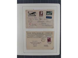 1938/54, mint never hinged/unused and used collection with covers, some better sets and items with souvenir sheets Mi.-Nr. Bl