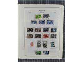 1938/54, mint never hinged/unused and used collection with covers, some better sets and items with souvenir sheets Mi.-Nr. Bl