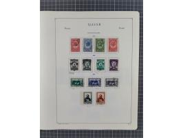 1938/54, mint never hinged/unused and used collection with covers, some better sets and items with souvenir sheets Mi.-Nr. Bl