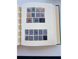 1856/1996 (ca.), interesting mint never hinged/unused and used collection, including Postage Dues, Officials and Special Deli