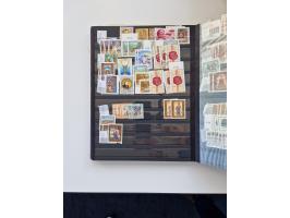 1850/2000 (ca.), umfangreicher gestempelter und postfrischer/ungebrauchter Bestand ab Klassik in elf Alben, Erhaltung von feh