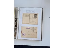 1870/2010 (ca.), Bruchsal und Umgebung, umfangreiche Heimatsammlung in 39 Ringordnern etwas unkonventionell, aber nichtsdesto