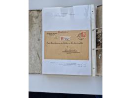 1870/2010 (ca.), Bruchsal und Umgebung, umfangreiche Heimatsammlung in 39 Ringordnern etwas unkonventionell, aber nichtsdesto