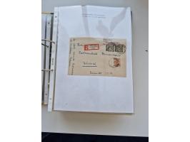 1870/2010 (ca.), Bruchsal und Umgebung, umfangreiche Heimatsammlung in 39 Ringordnern etwas unkonventionell, aber nichtsdesto