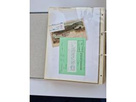 1870/2010 (ca.), Bruchsal und Umgebung, umfangreiche Heimatsammlung in 39 Ringordnern etwas unkonventionell, aber nichtsdesto