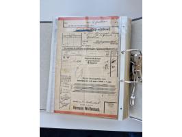 1870/2010 (ca.), Bruchsal und Umgebung, umfangreiche Heimatsammlung in 39 Ringordnern etwas unkonventionell, aber nichtsdesto