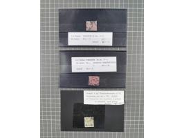 1873/1918, Partie von 63 Briefen und Karten, Erhaltung von etwas fehlerhaft bis meist Pracht, ab einem großen Brieffragment m