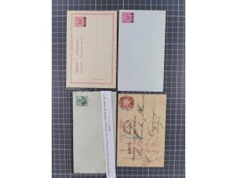 1873/1918, Partie von 63 Briefen und Karten, Erhaltung von etwas fehlerhaft bis meist Pracht, ab einem großen Brieffragment m