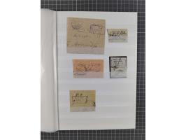 1915/1916, Notmaßnahmen, Partie von sieben Briefen, dabei vier ungebrauchte Umschläge, Eingeborenenbrief (etwas verkürzt) von