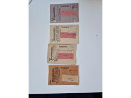 1914/1916, “Kriegsnachrichten”, Sammlung von 172 Drucksachenkarten ab Tanga mit Berichten zu den aktuellen Kriegsereignissen,