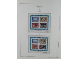 1969/2019, MNH collection of stamps and souvenir/mini/de luxe sheets in seven binders, comprising a wide range of attractive 