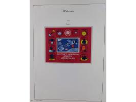 1969/2019, MNH collection of stamps and souvenir/mini/de luxe sheets in seven binders, comprising a wide range of attractive 