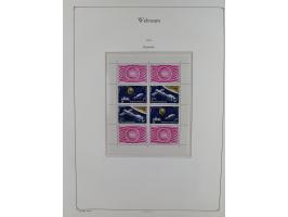 1969/2019, MNH collection of stamps and souvenir/mini/de luxe sheets in seven binders, comprising a wide range of attractive 