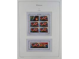 1969/2019, MNH collection of stamps and souvenir/mini/de luxe sheets in seven binders, comprising a wide range of attractive 