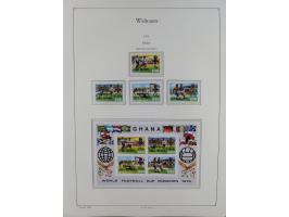 1969/2019, MNH collection of stamps and souvenir/mini/de luxe sheets in seven binders, comprising a wide range of attractive 