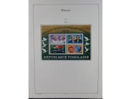 1969/2019, MNH collection of stamps and souvenir/mini/de luxe sheets in seven binders, comprising a wide range of attractive 