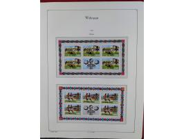 1969/2019, MNH collection of stamps and souvenir/mini/de luxe sheets in seven binders, comprising a wide range of attractive 