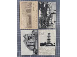 1900/14, Partie von 21 gebrauchten Postkarten mit vielen verschiedenen Motiven, meist in guter Erhaltung