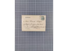 1900/14, Partie von 21 gebrauchten Postkarten mit vielen verschiedenen Motiven, meist in guter Erhaltung