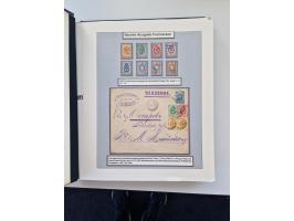 1883/1920 (ca.), extensive unused and mostly used collection with many covers, including Fiscals, highly specialized with som