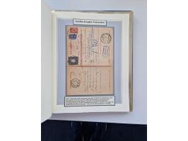 1883/1920 (ca.), extensive unused and mostly used collection with many covers, including Fiscals, highly specialized with som