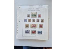 1900/11, schöne spezialisiert zusammengetragene Sammlung ab Reichspost-Ausgabe, dabei viele gute Werte, schöne Briefstücke, v