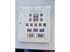 1900/11, schöne spezialisiert zusammengetragene Sammlung ab Reichspost-Ausgabe, dabei viele gute Werte, schöne Briefstücke, v