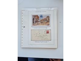 1900/11, schöne spezialisiert zusammengetragene Sammlung ab Reichspost-Ausgabe, dabei viele gute Werte, schöne Briefstücke, v