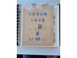 1923/61, mostly unmounted mint and unused collection incl. official stamps and duplicate, some better and complete sets, with