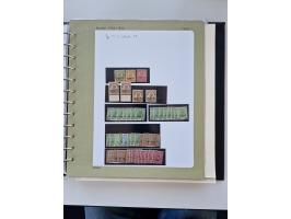 1923/61, mostly unmounted mint and unused collection incl. official stamps and duplicate, some better and complete sets, with