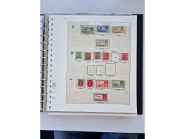 1923/61, mostly unmounted mint and unused collection incl. official stamps and duplicate, some better and complete sets, with