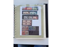 1923/61, mostly unmounted mint and unused collection incl. official stamps and duplicate, some better and complete sets, with