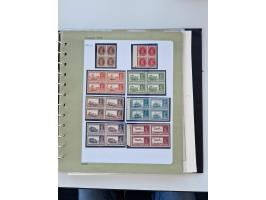1923/61, mostly unmounted mint and unused collection incl. official stamps and duplicate, some better and complete sets, with