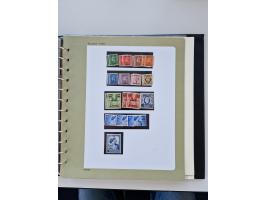 1923/61, mostly unmounted mint and unused collection incl. official stamps and duplicate, some better and complete sets, with