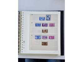 1923/61, mostly unmounted mint and unused collection incl. official stamps and duplicate, some better and complete sets, with