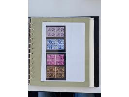 1923/61, mostly unmounted mint and unused collection incl. official stamps and duplicate, some better and complete sets, with